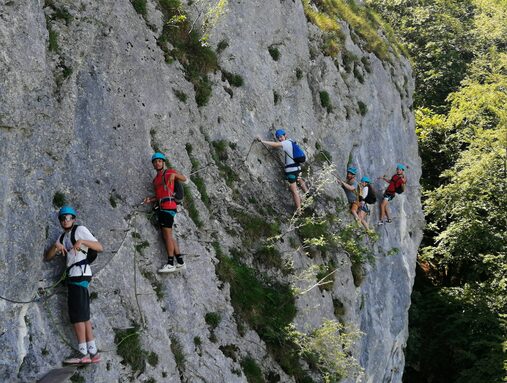 Via Ferrata d'Aix Les Bains