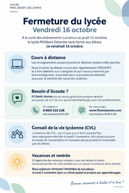 Fermeture du lycée et informations essentielles.png